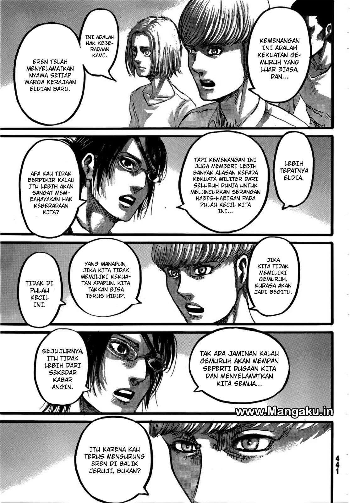 Shingeki no Kyojin Chapter 109 - halaman 14