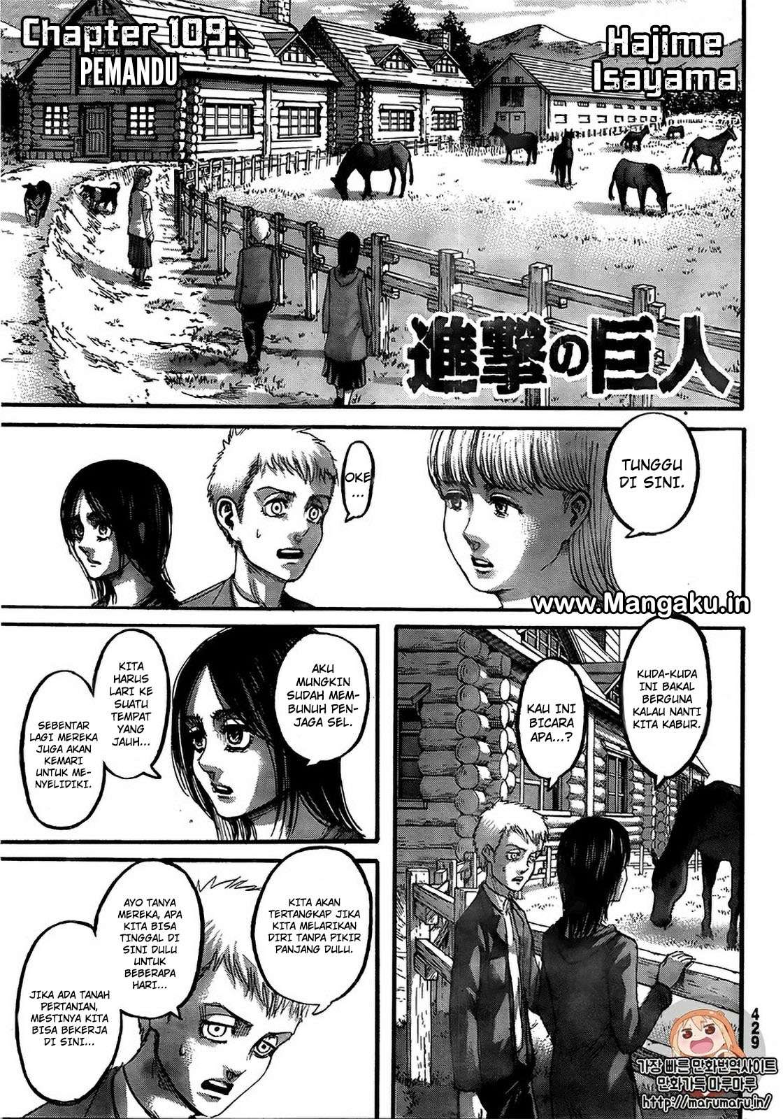 Shingeki no Kyojin Chapter 109 - halaman 2