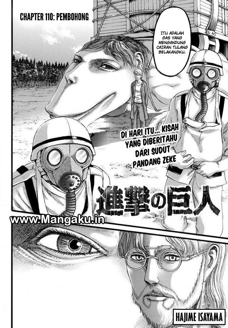 Shingeki no Kyojin Chapter 110 - halaman 3