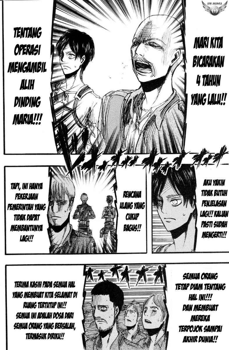 Shingeki no Kyojin Chapter 12 - halaman 32