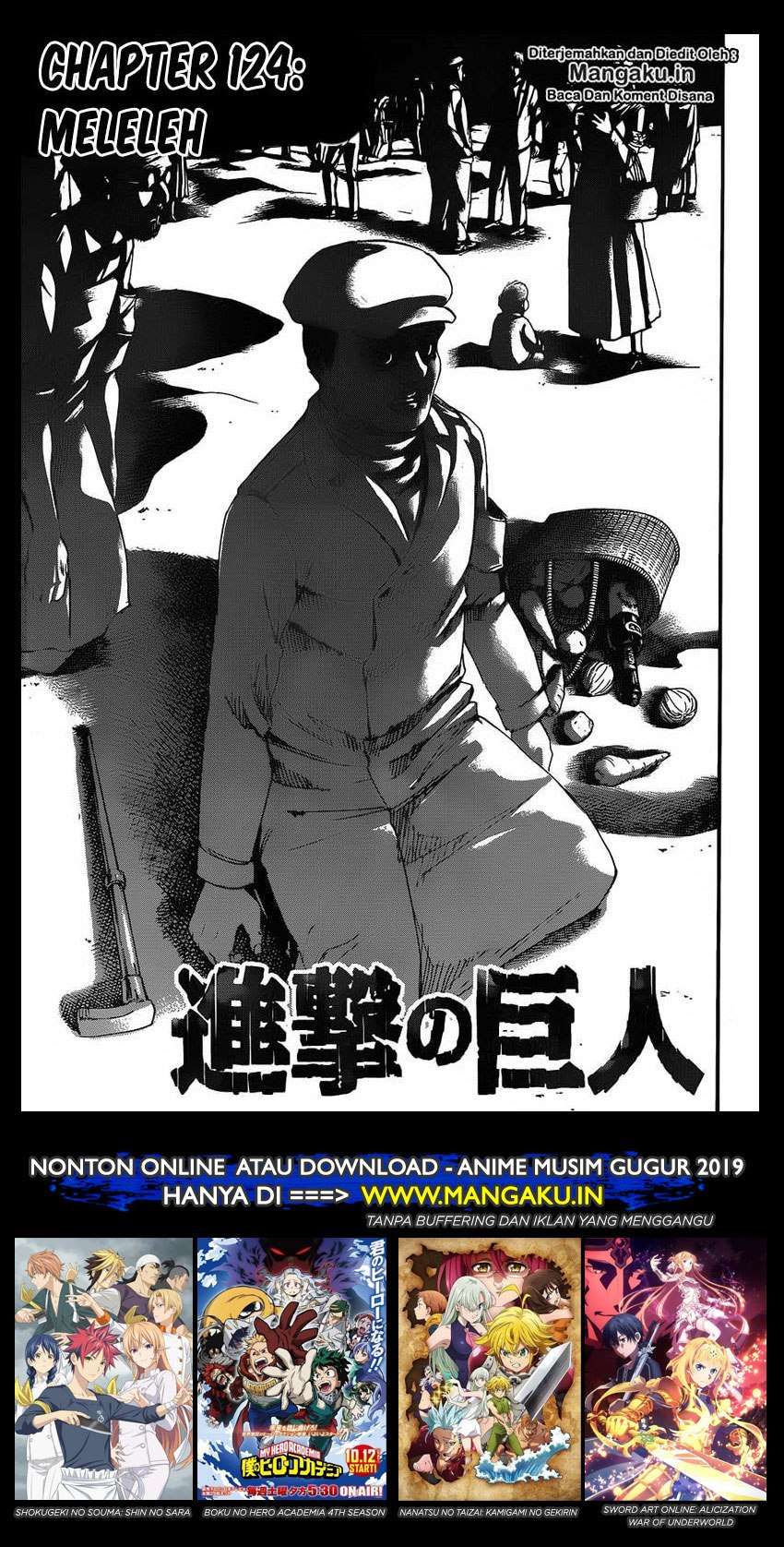 Shingeki no Kyojin Chapter 124 - halaman 1