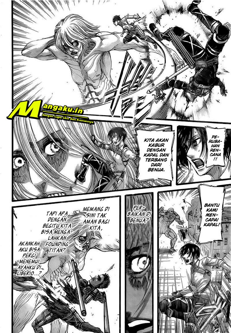 Shingeki no Kyojin Chapter 129.1 - halaman 10