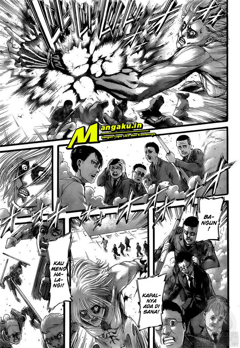 Shingeki no Kyojin Chapter 129.1 - halaman 15