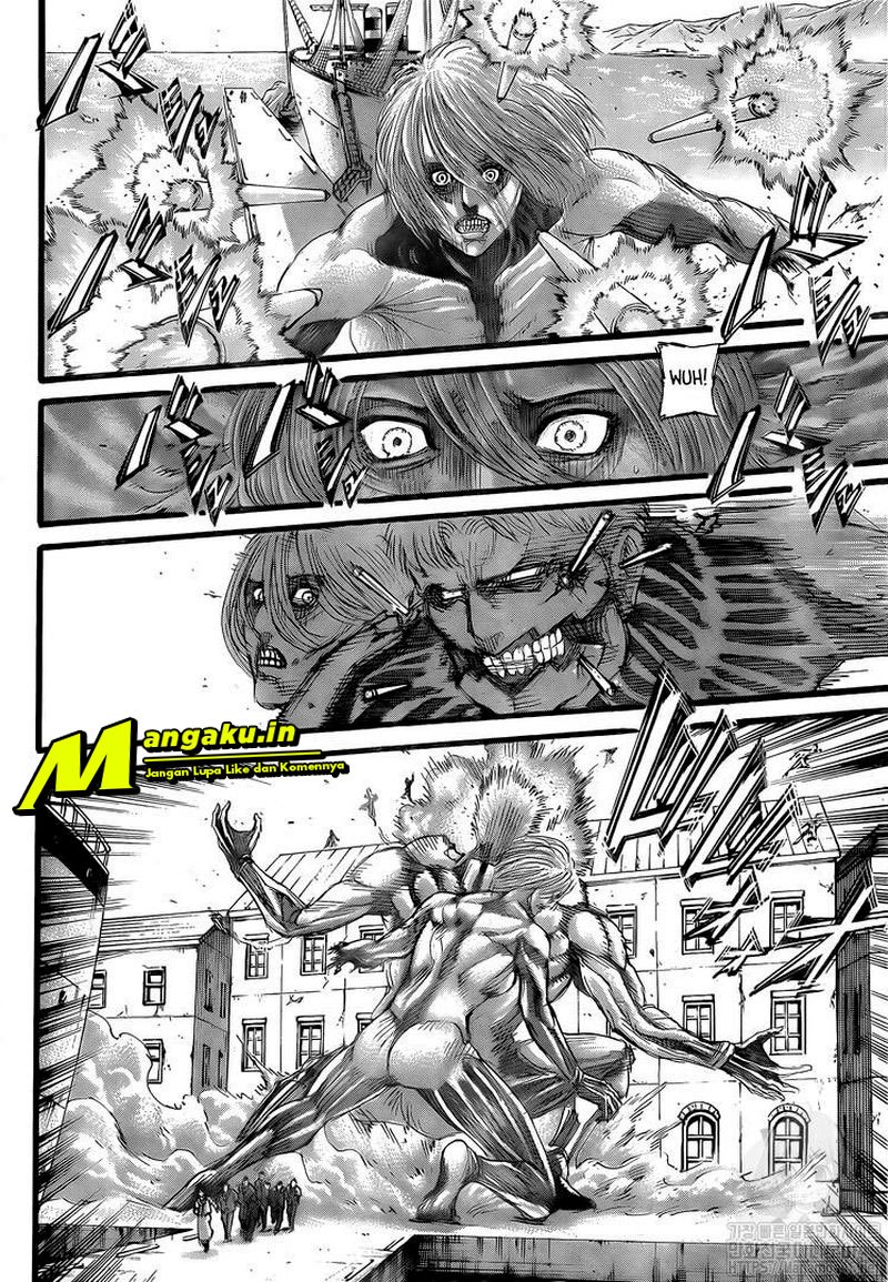 Shingeki no Kyojin Chapter 129.1 - halaman 16