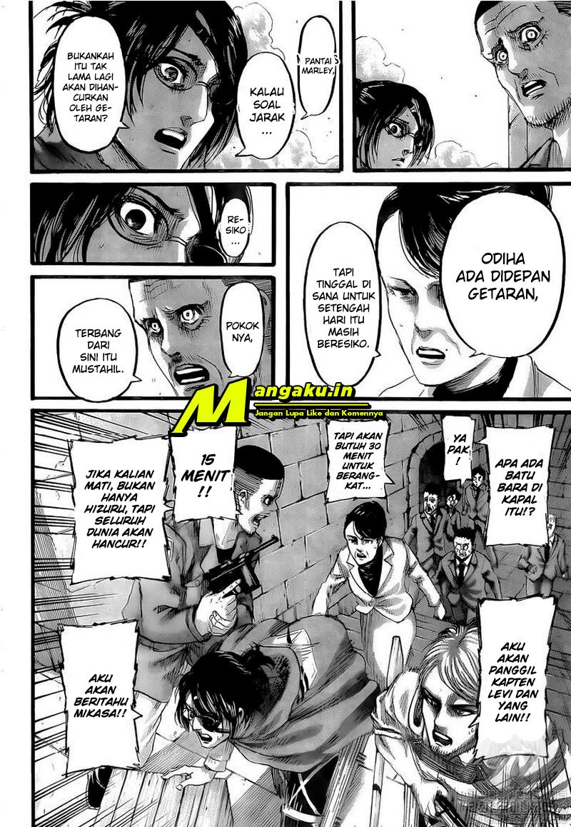 Shingeki no Kyojin Chapter 129.1 - halaman 8