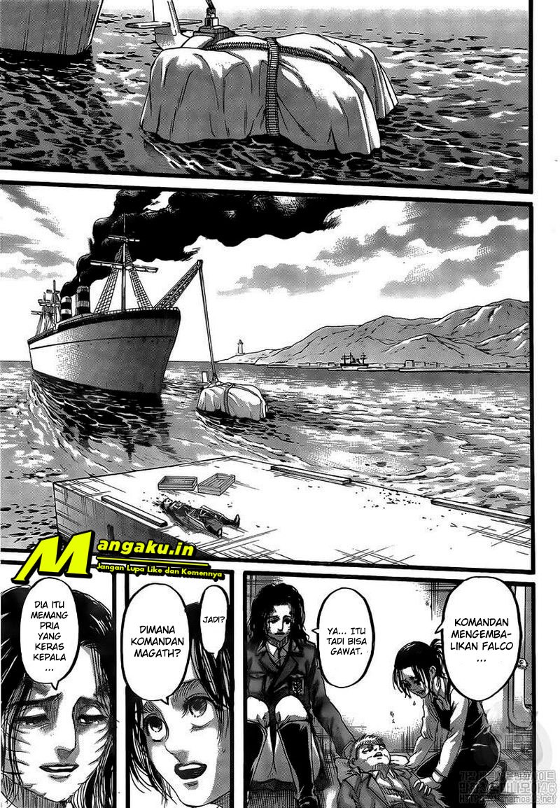 Shingeki no Kyojin Chapter 129.2 - halaman 18