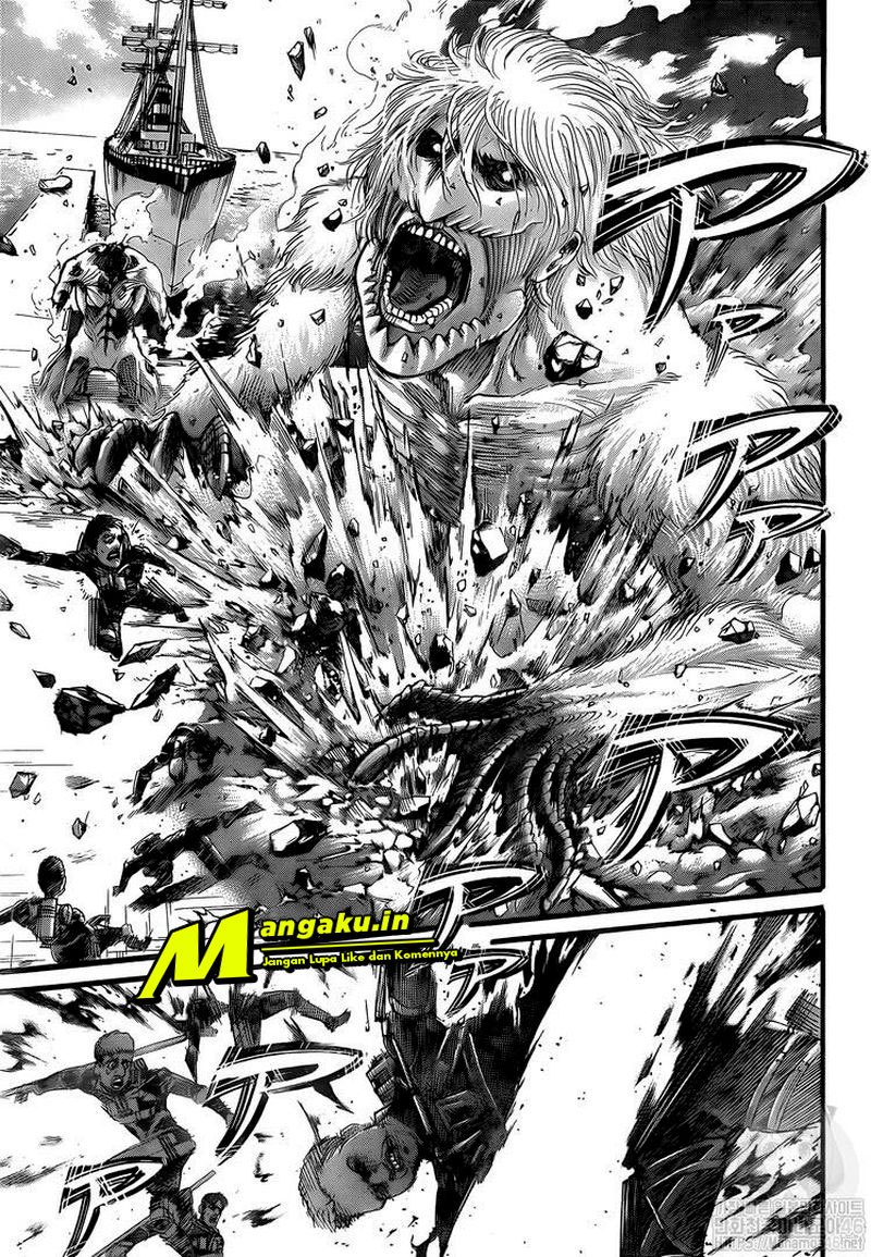 Shingeki no Kyojin Chapter 129.2 - halaman 8