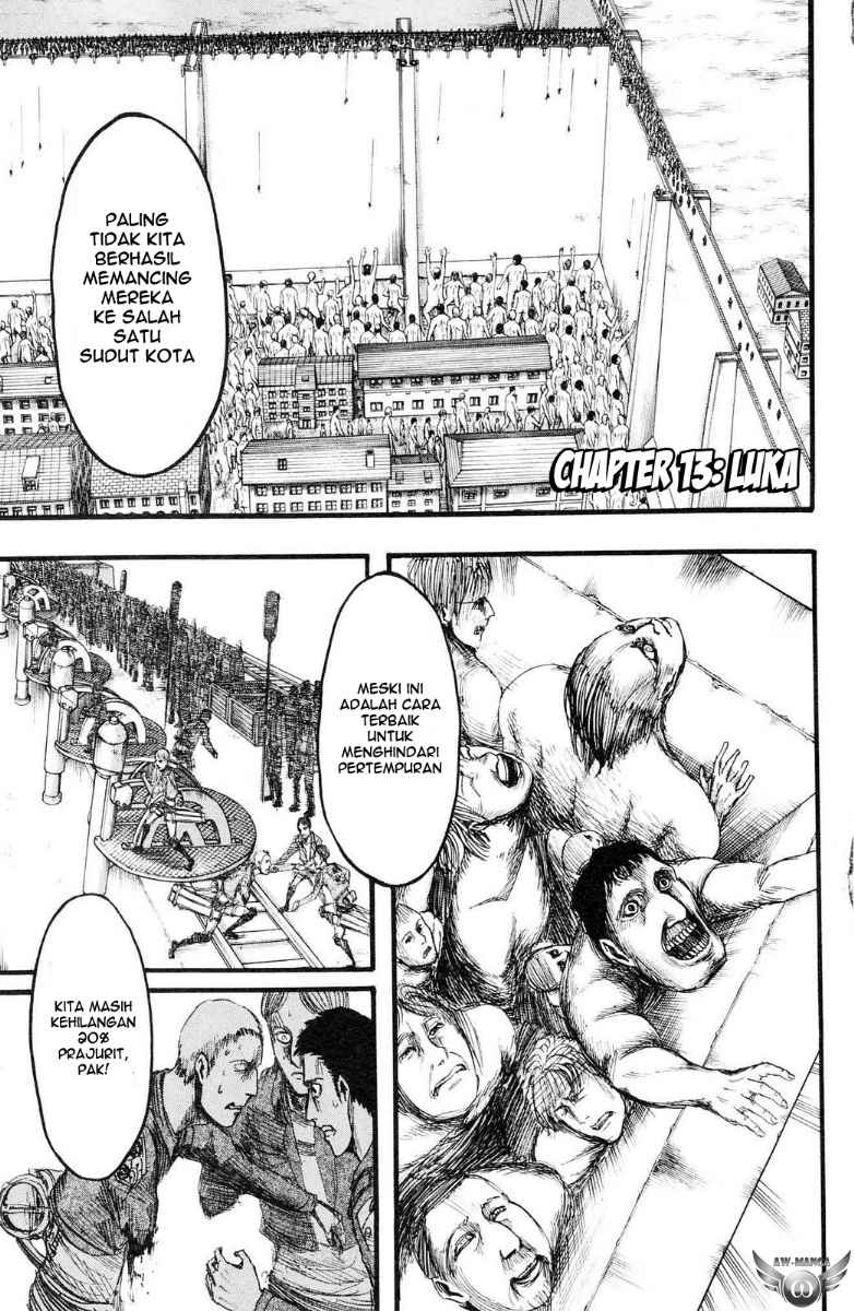 Shingeki no Kyojin Chapter 13 - halaman 3