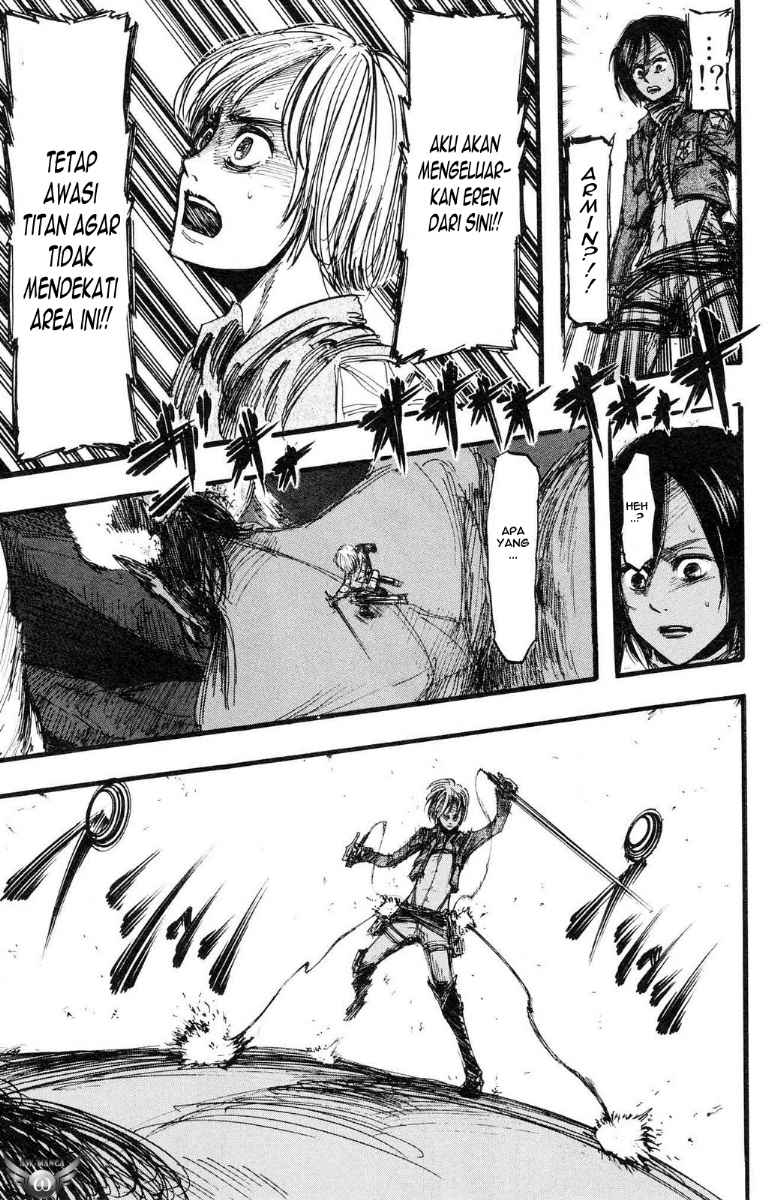 Shingeki no Kyojin Chapter 13 - halaman 33