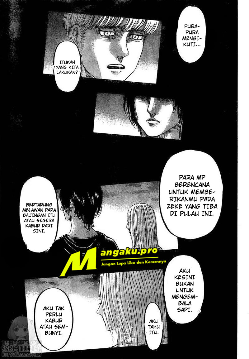 Shingeki no Kyojin Chapter 130.1 - halaman 10