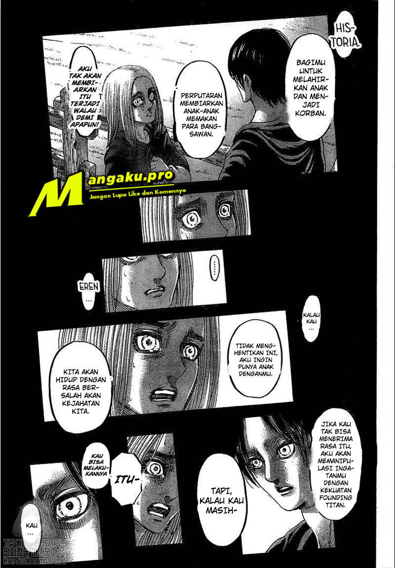 Shingeki no Kyojin Chapter 130.1 - halaman 14