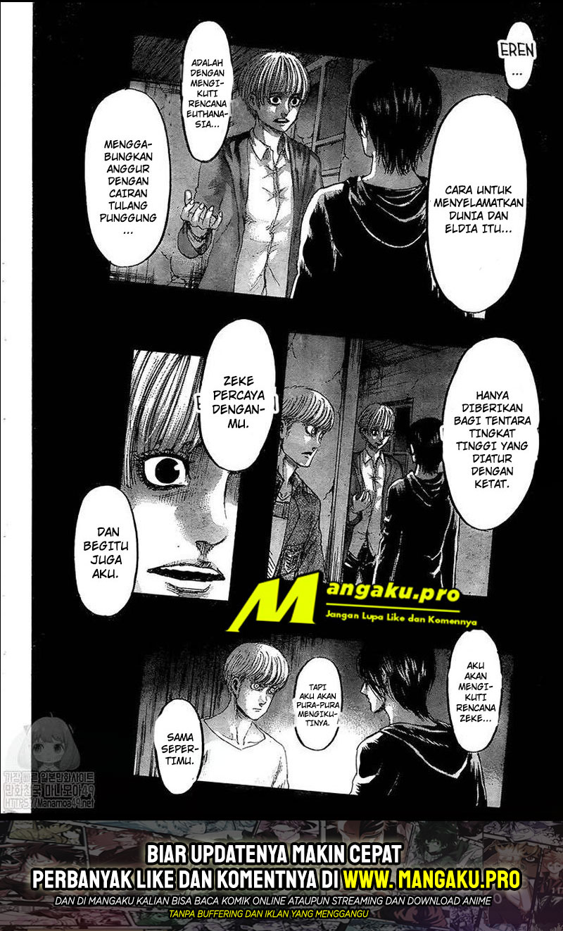 Shingeki no Kyojin Chapter 130.1 - halaman 9