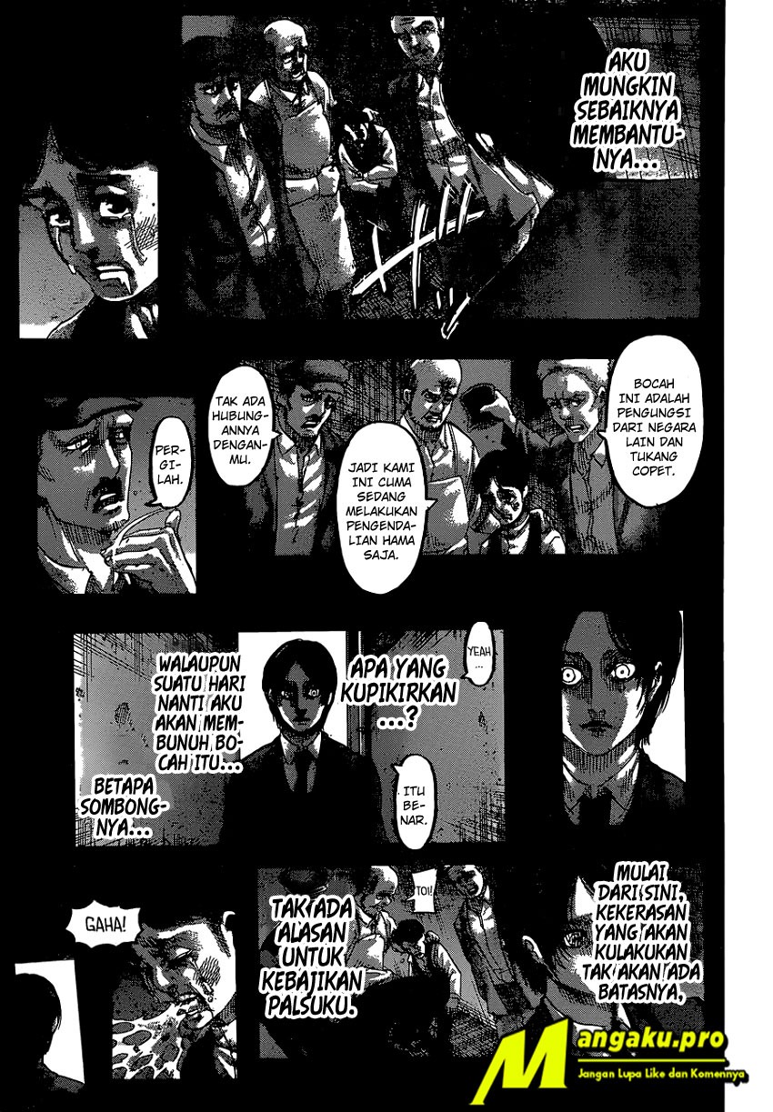 Shingeki no Kyojin Chapter 131.1 - halaman 9