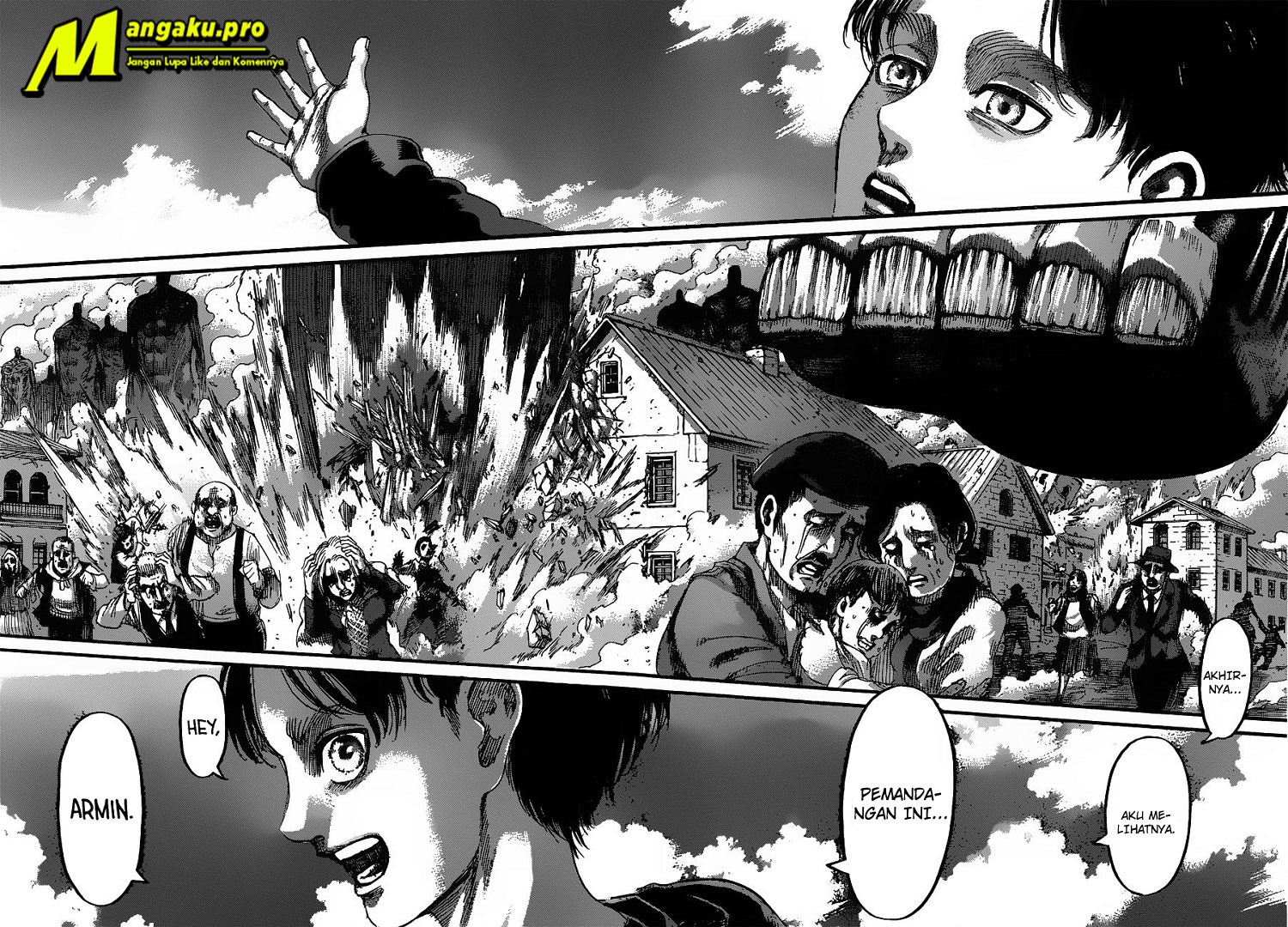 Shingeki no Kyojin Chapter 131.2 - halaman 17