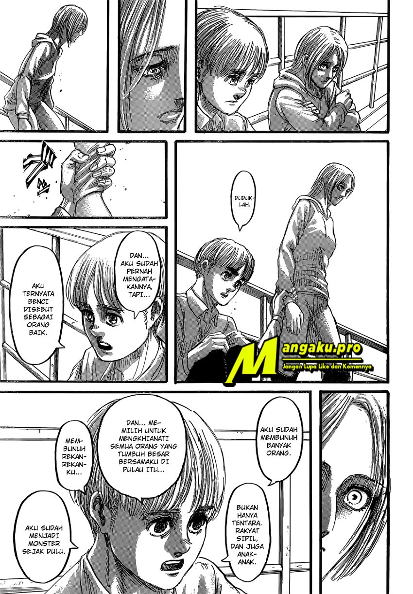Shingeki no Kyojin Chapter 131.2 - halaman 22