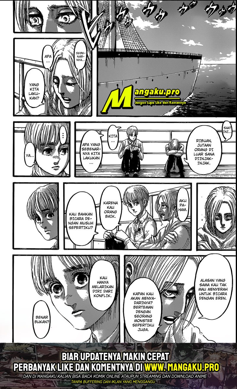 Shingeki no Kyojin Chapter 131.2 - halaman 23