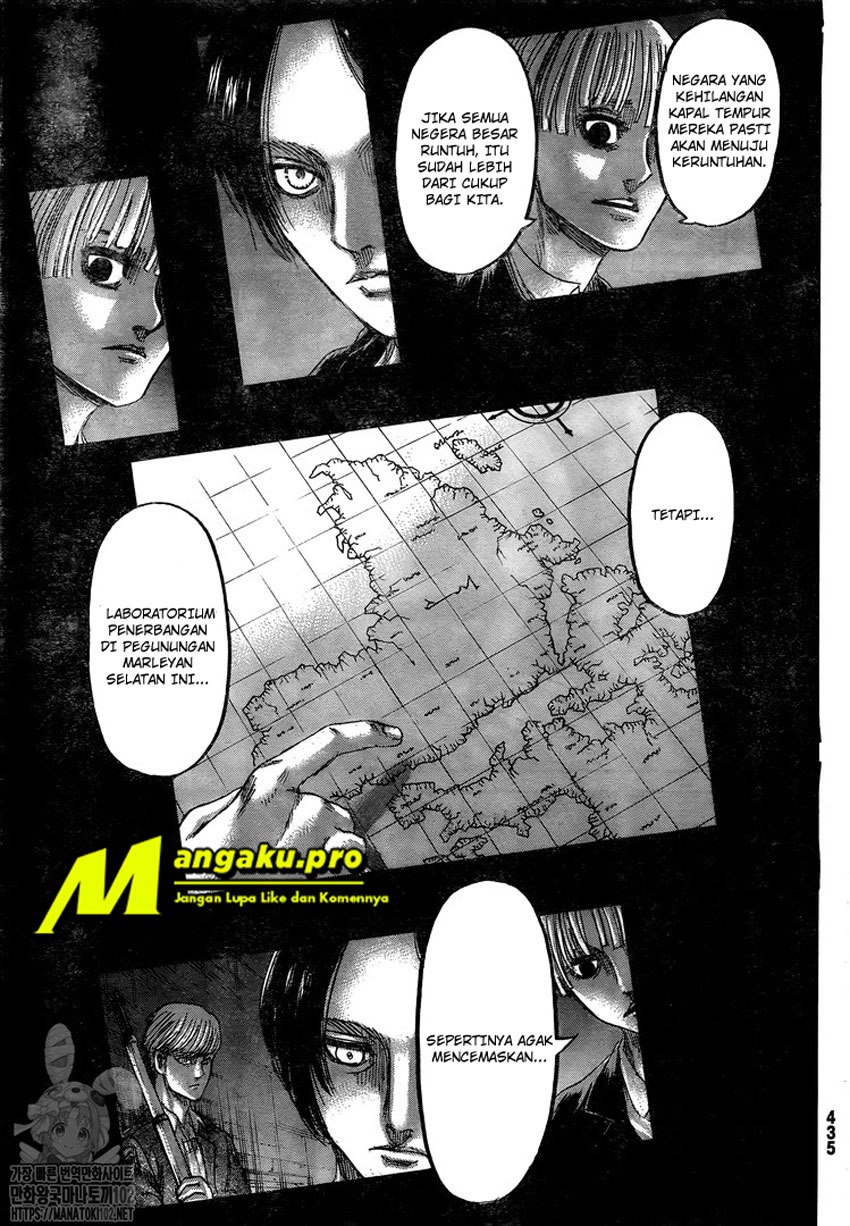 Shingeki no Kyojin Chapter 132.1 - halaman 12