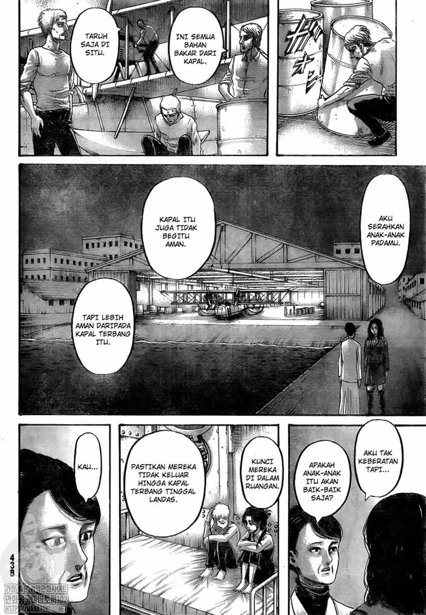 Shingeki no Kyojin Chapter 132.1 - halaman 15