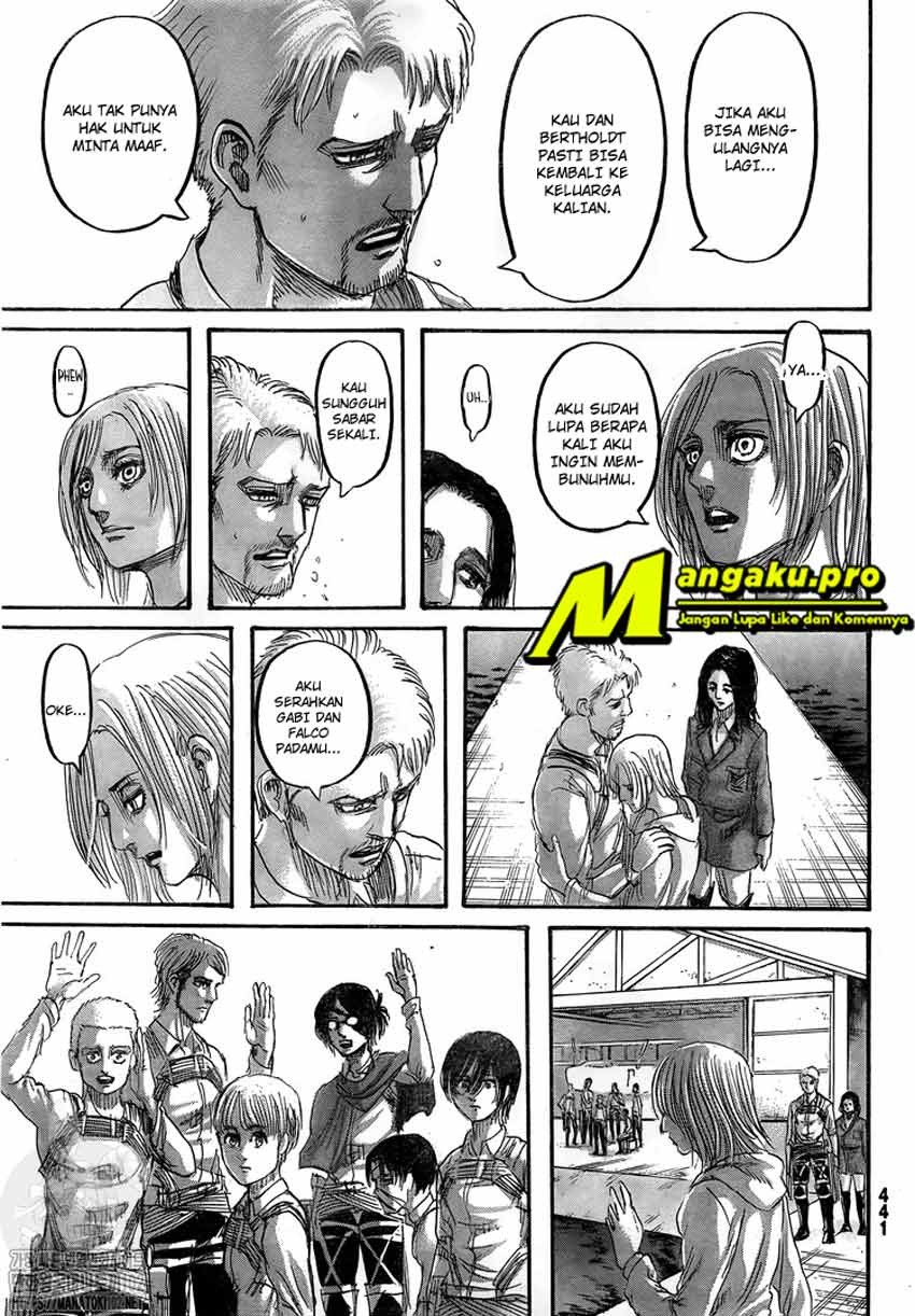Shingeki no Kyojin Chapter 132.1 - halaman 18