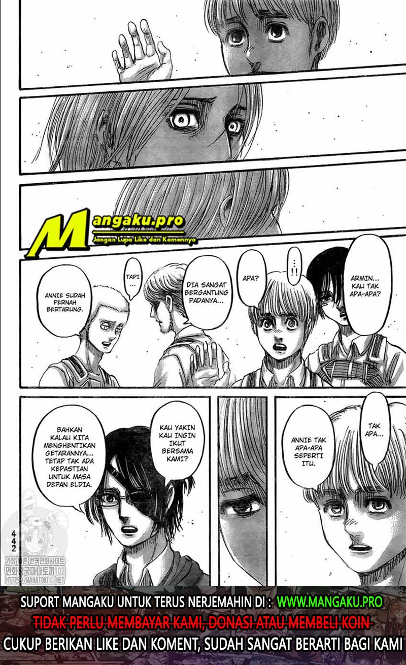 Shingeki no Kyojin Chapter 132.1 - halaman 19