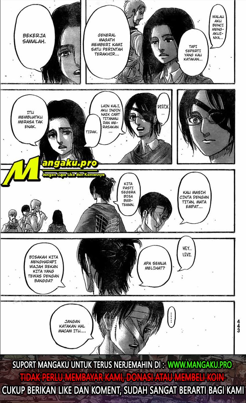 Shingeki no Kyojin Chapter 132.1 - halaman 20