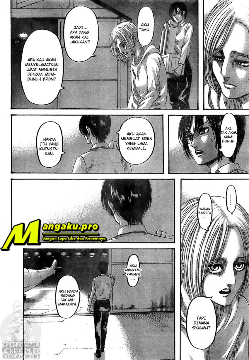 Shingeki no Kyojin Chapter 132.1 - halaman 9