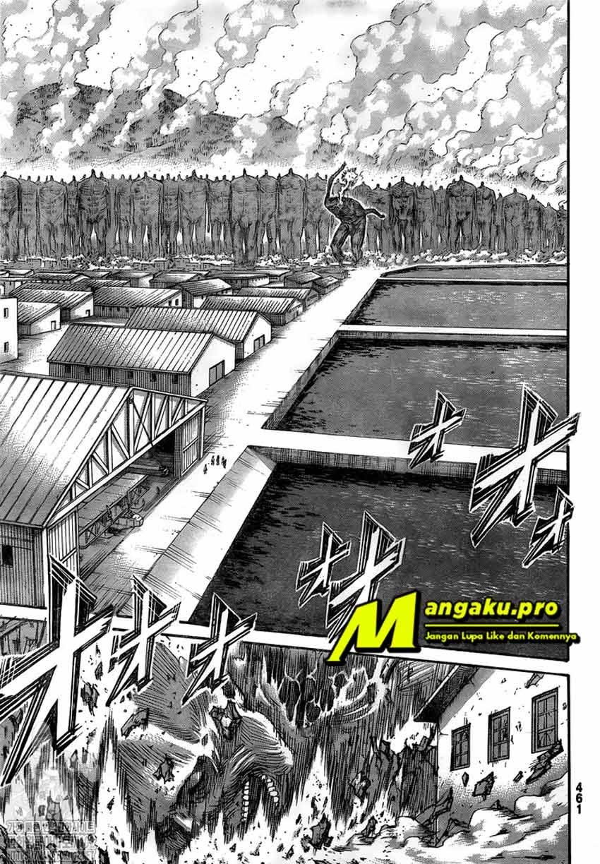 Shingeki no Kyojin Chapter 132.2 - halaman 17