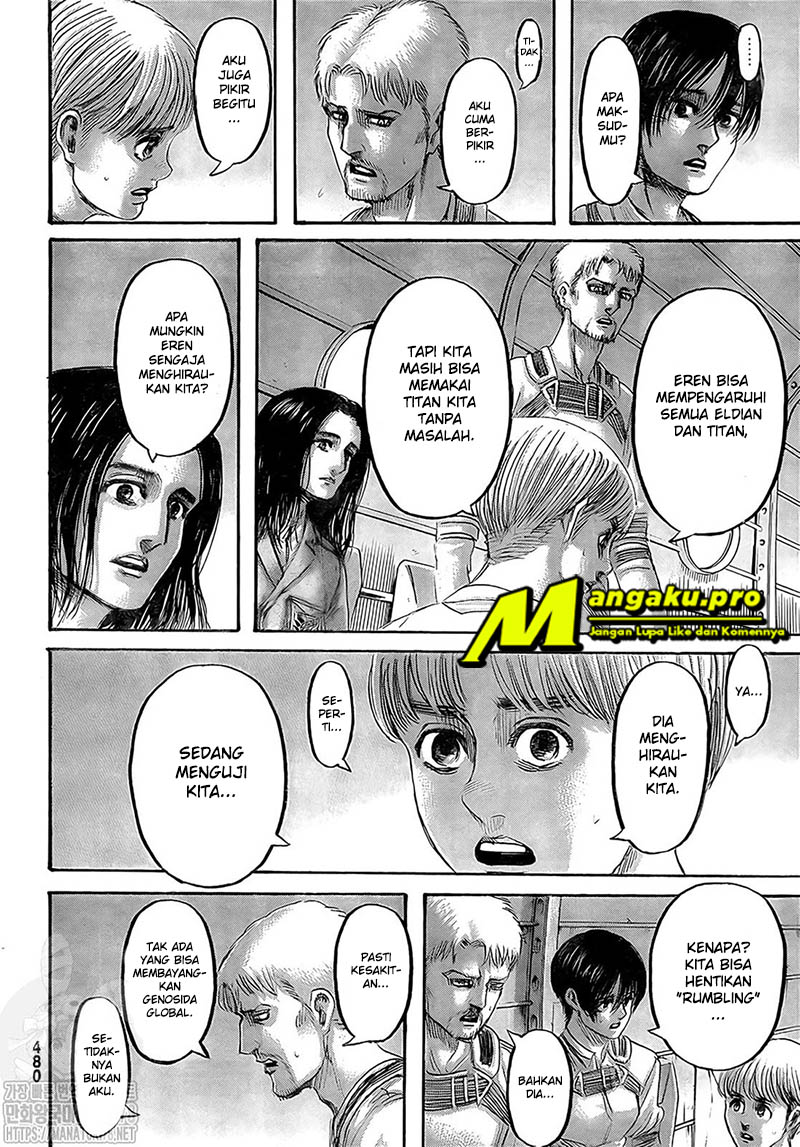 Shingeki no Kyojin Chapter 133.1 - halaman 11