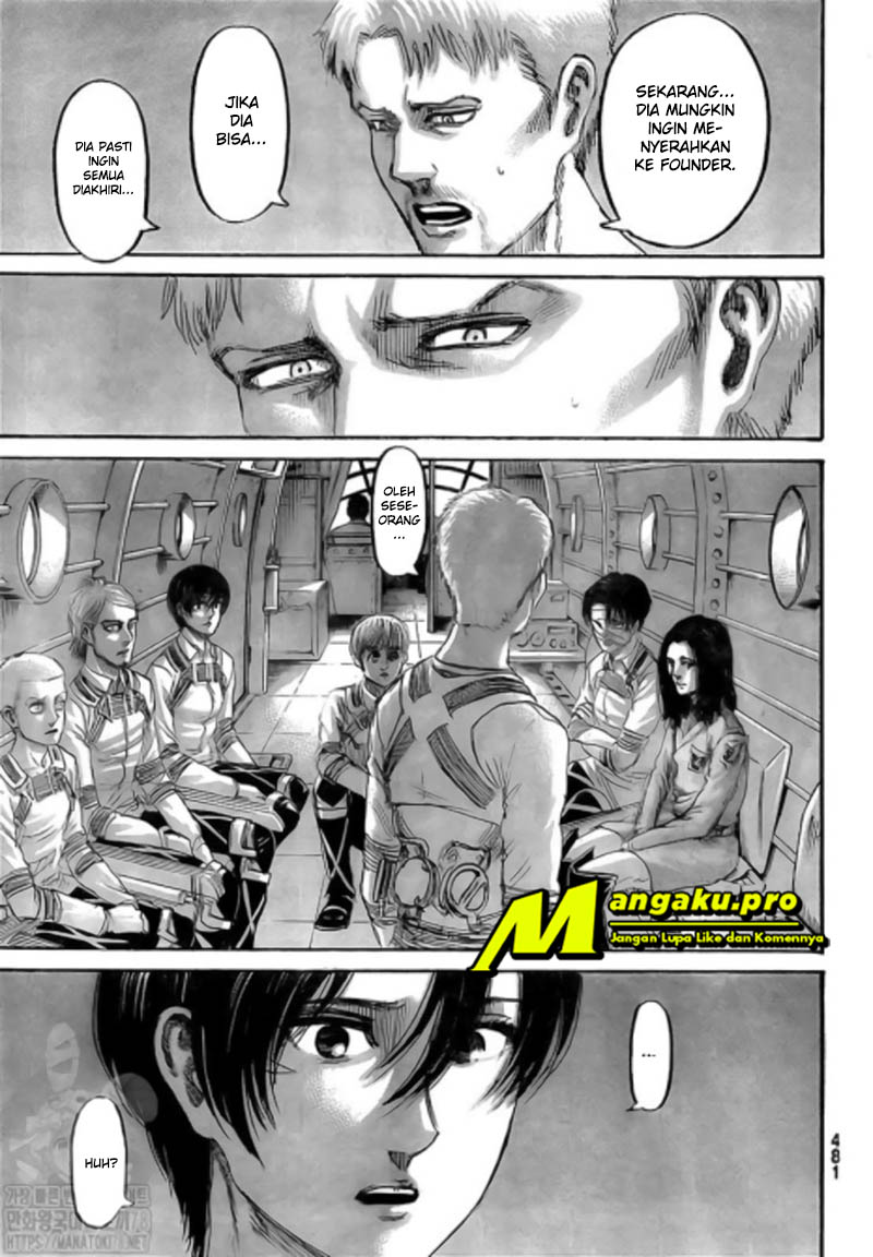 Shingeki no Kyojin Chapter 133.1 - halaman 12