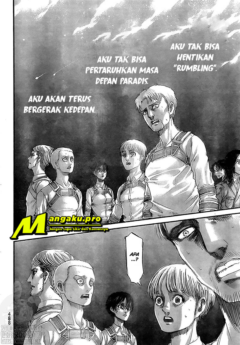 Shingeki no Kyojin Chapter 133.1 - halaman 18