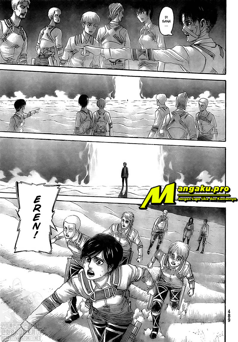 Shingeki no Kyojin Chapter 133.1 - halaman 19