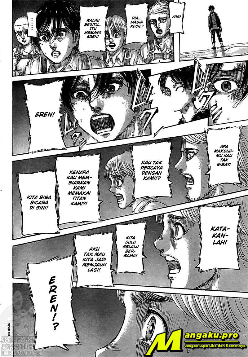 Shingeki no Kyojin Chapter 133.1 - halaman 20