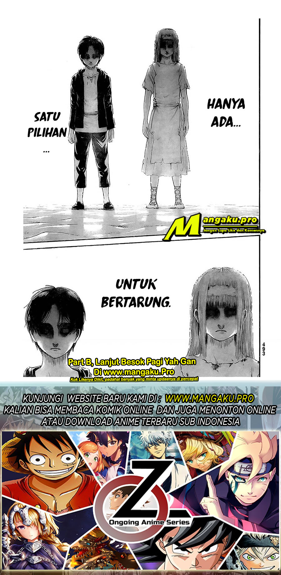 Shingeki no Kyojin Chapter 133.1 - halaman 23