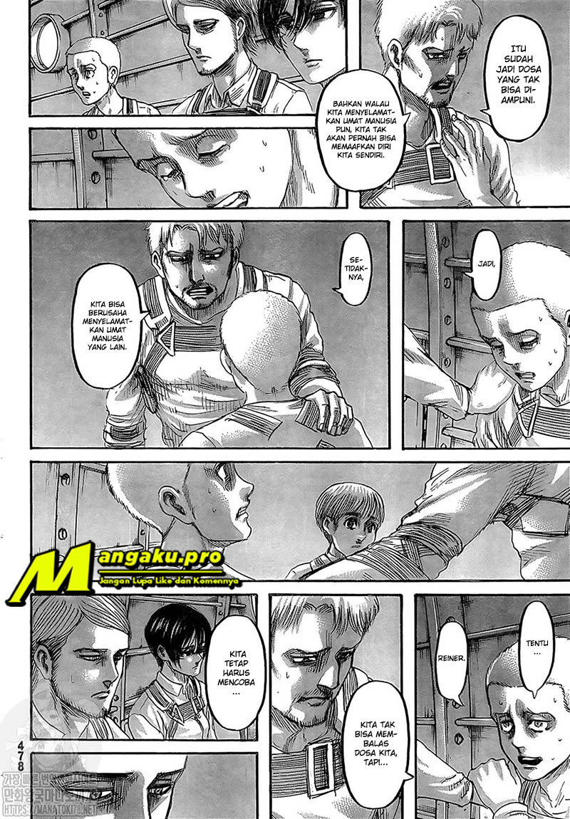 Shingeki no Kyojin Chapter 133.1 - halaman 9