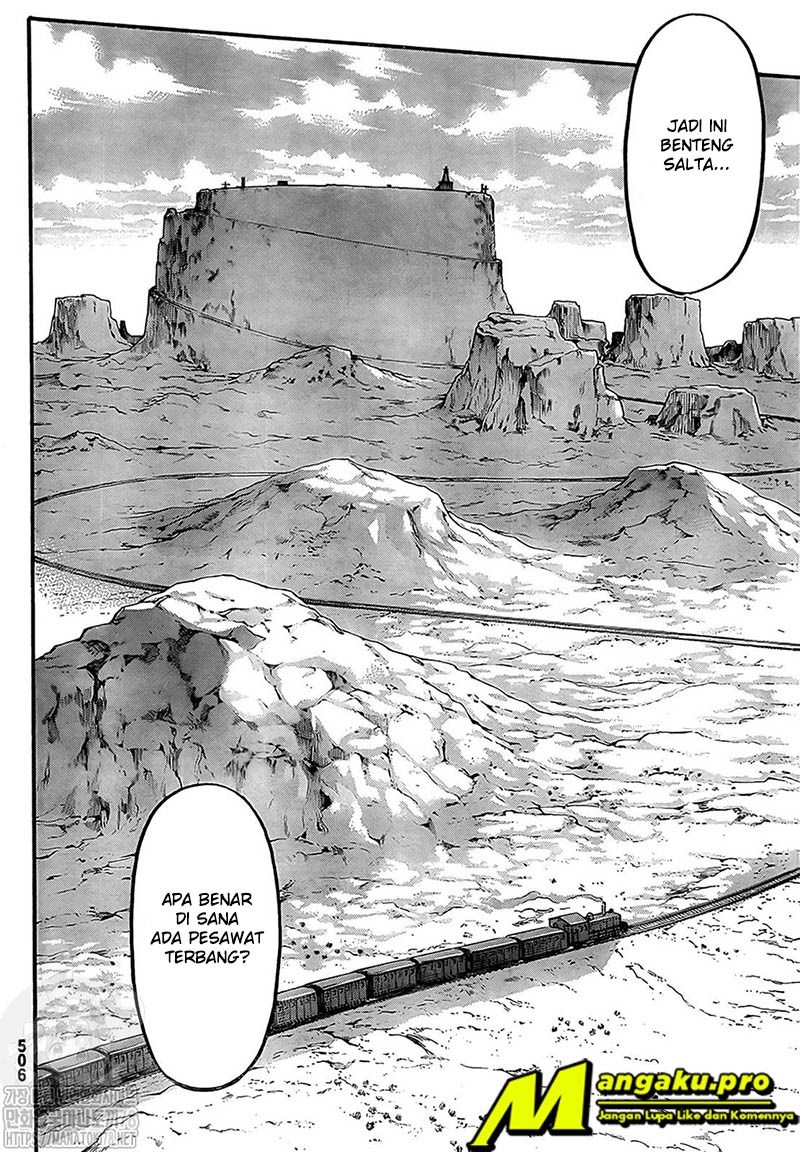 Shingeki no Kyojin Chapter 133.2 - halaman 14