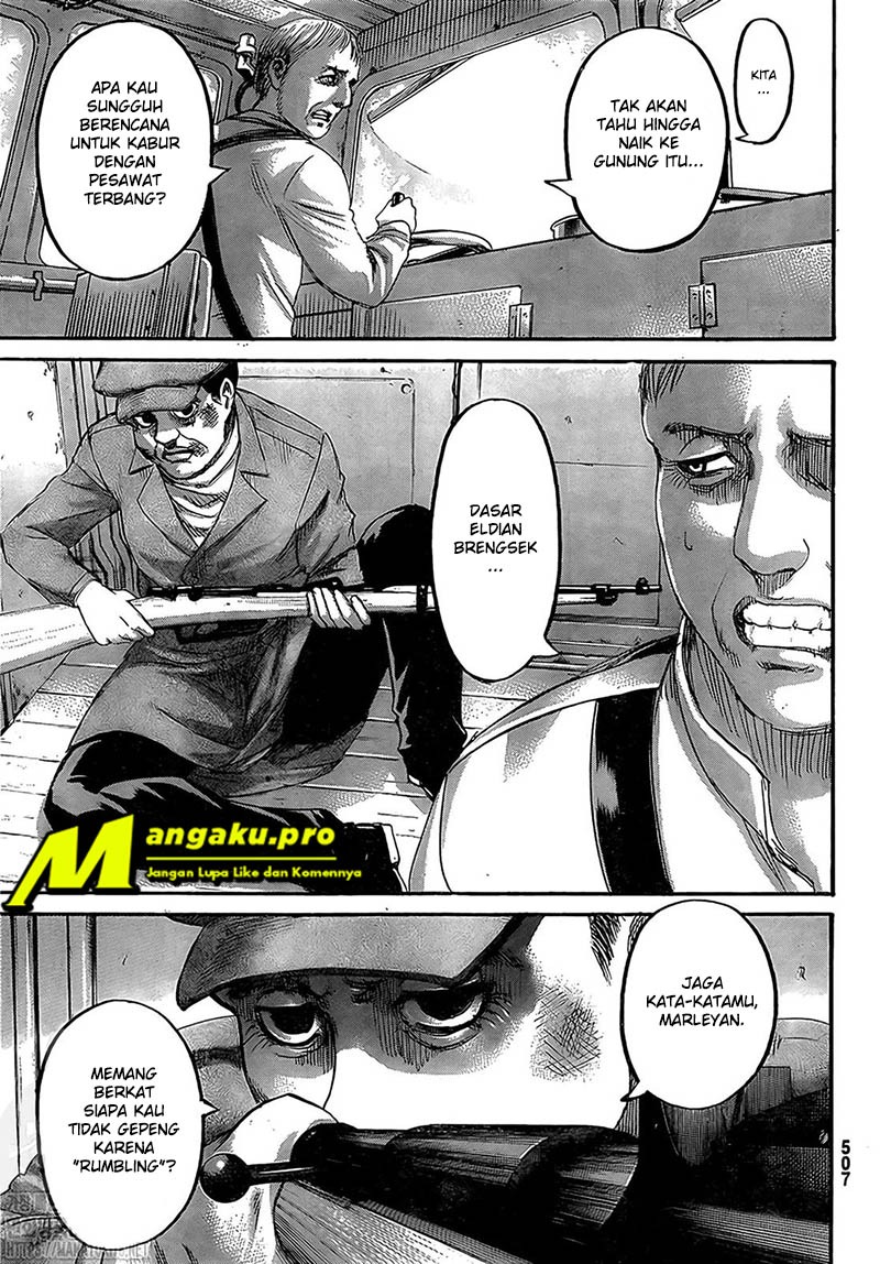 Shingeki no Kyojin Chapter 133.2 - halaman 15