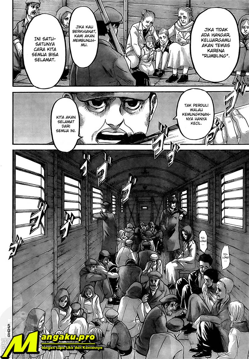 Shingeki no Kyojin Chapter 133.2 - halaman 16