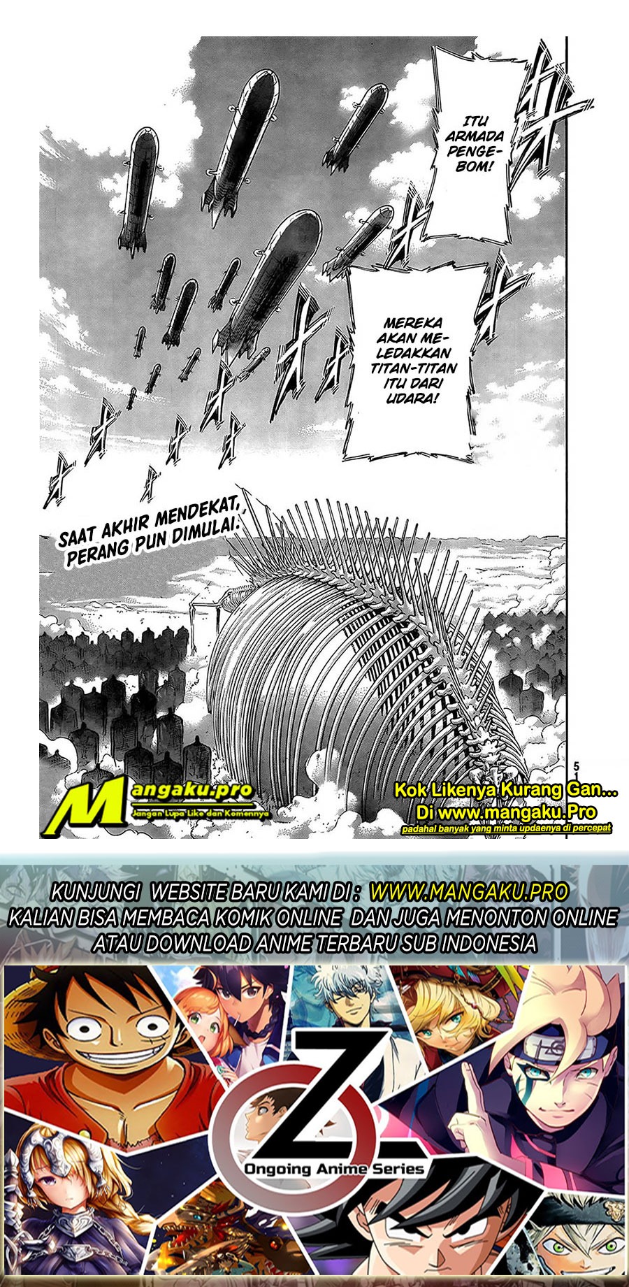 Shingeki no Kyojin Chapter 133.2 - halaman 22