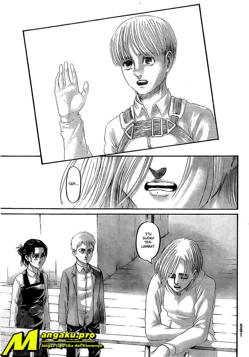 Shingeki no Kyojin Chapter 133.2 - halaman 9