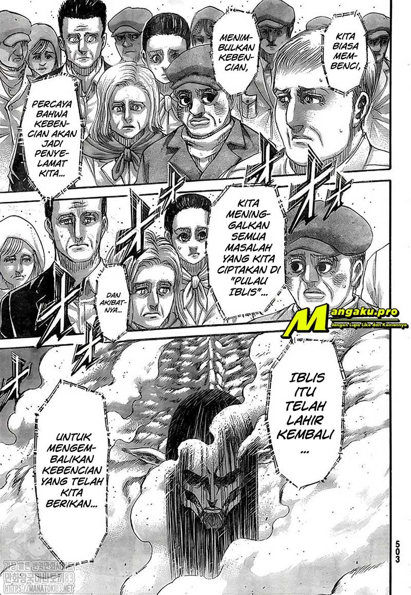 Shingeki no Kyojin Chapter 134.1 - halaman 13
