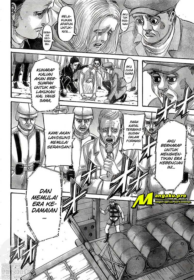 Shingeki no Kyojin Chapter 134.1 - halaman 16