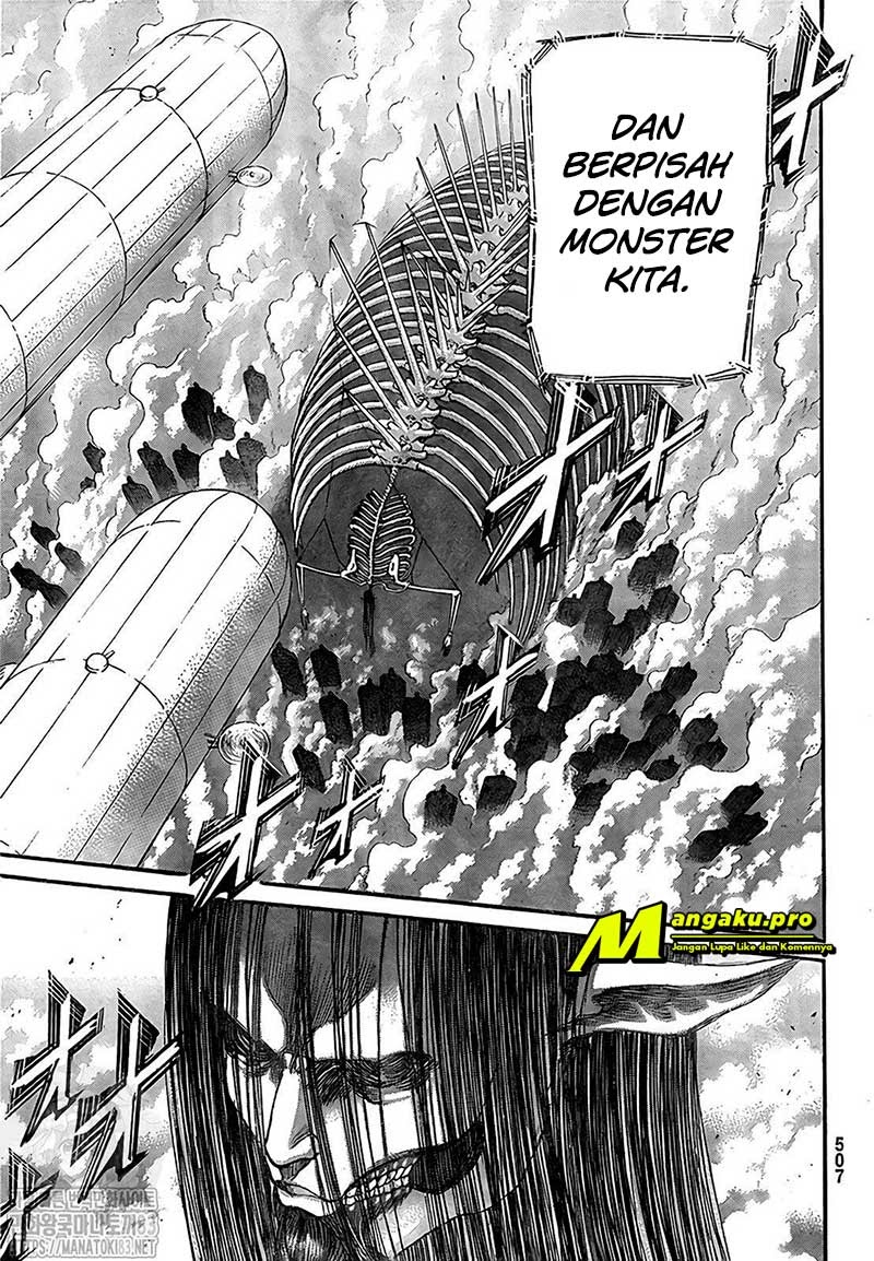 Shingeki no Kyojin Chapter 134.1 - halaman 17