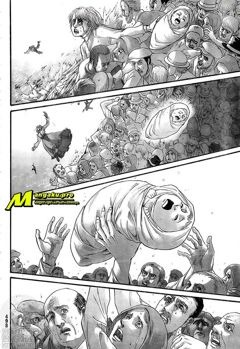 Shingeki no Kyojin Chapter 134.1 - halaman 8