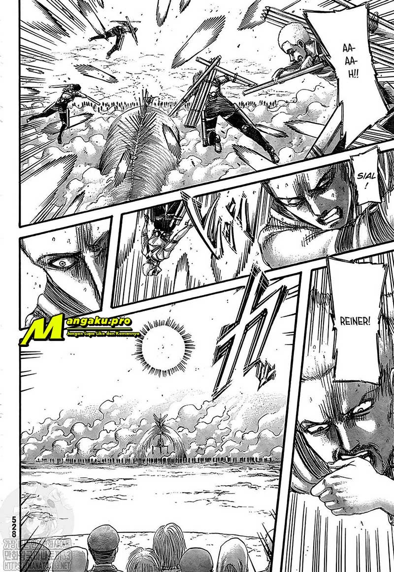 Shingeki no Kyojin Chapter 134.2 - halaman 17