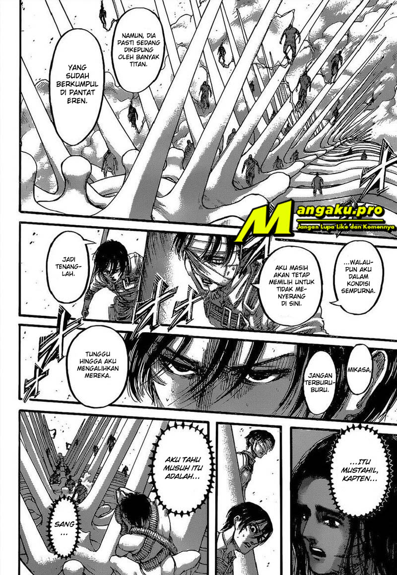 Shingeki no Kyojin Chapter 135.1 - halaman 16