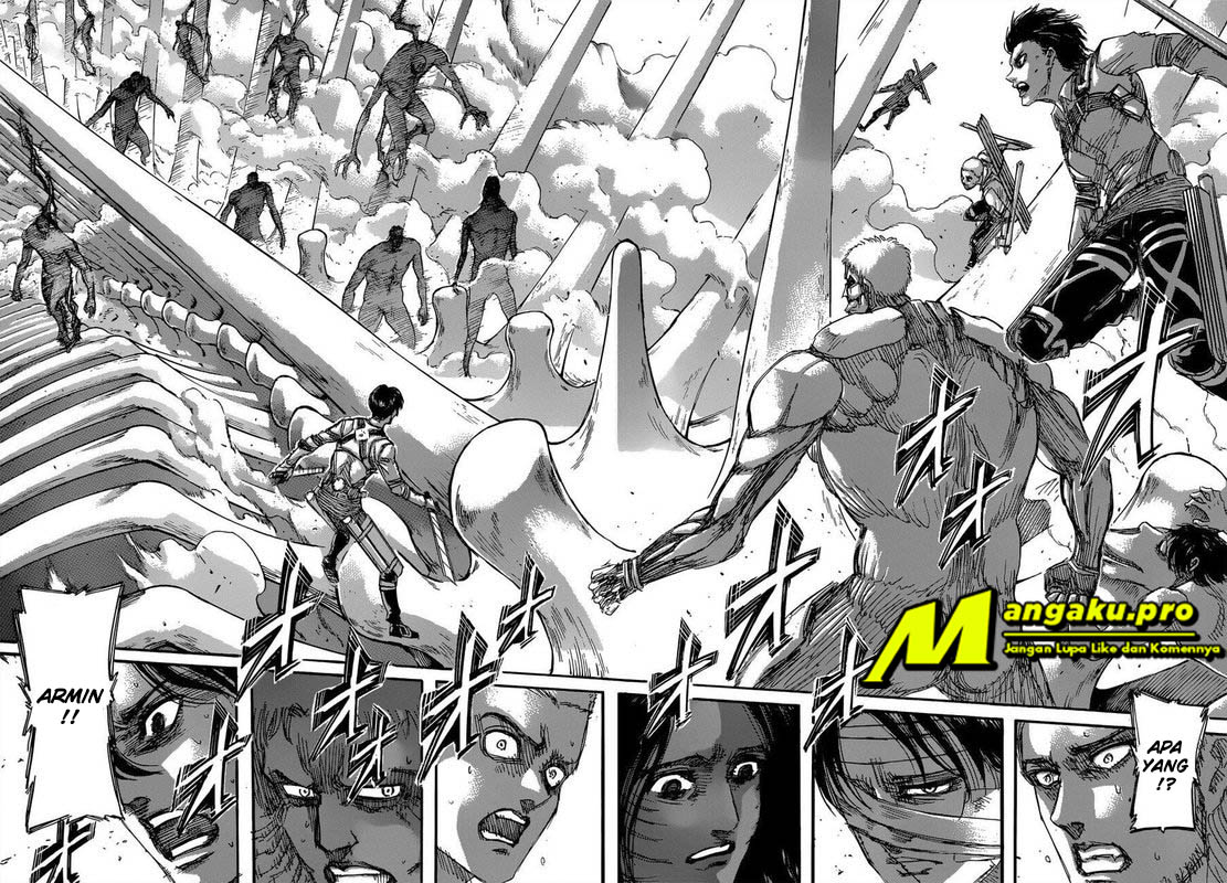 Shingeki no Kyojin Chapter 135.1 - halaman 9
