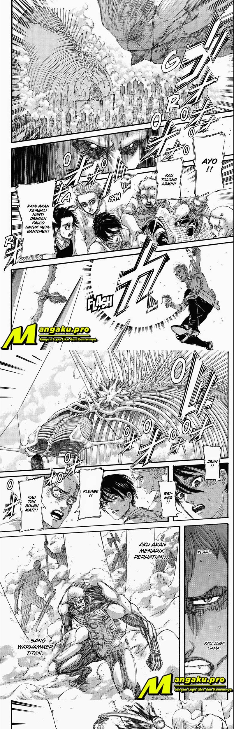 Shingeki no Kyojin Chapter 136.1 - halaman 10