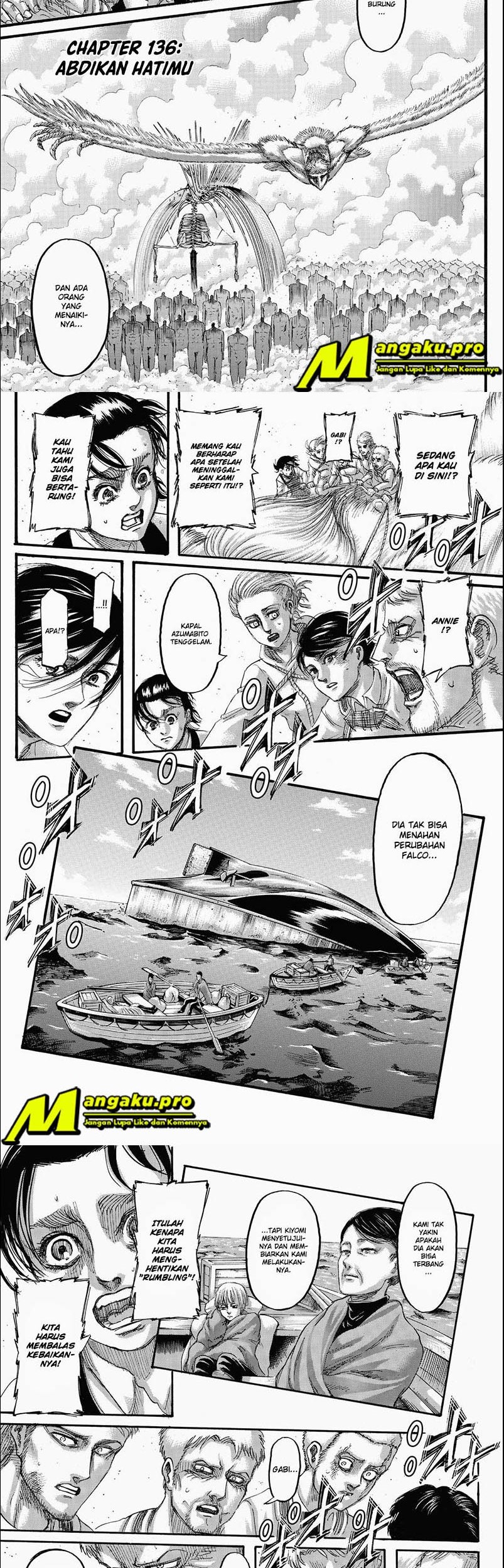 Shingeki no Kyojin Chapter 136.1 - halaman 2