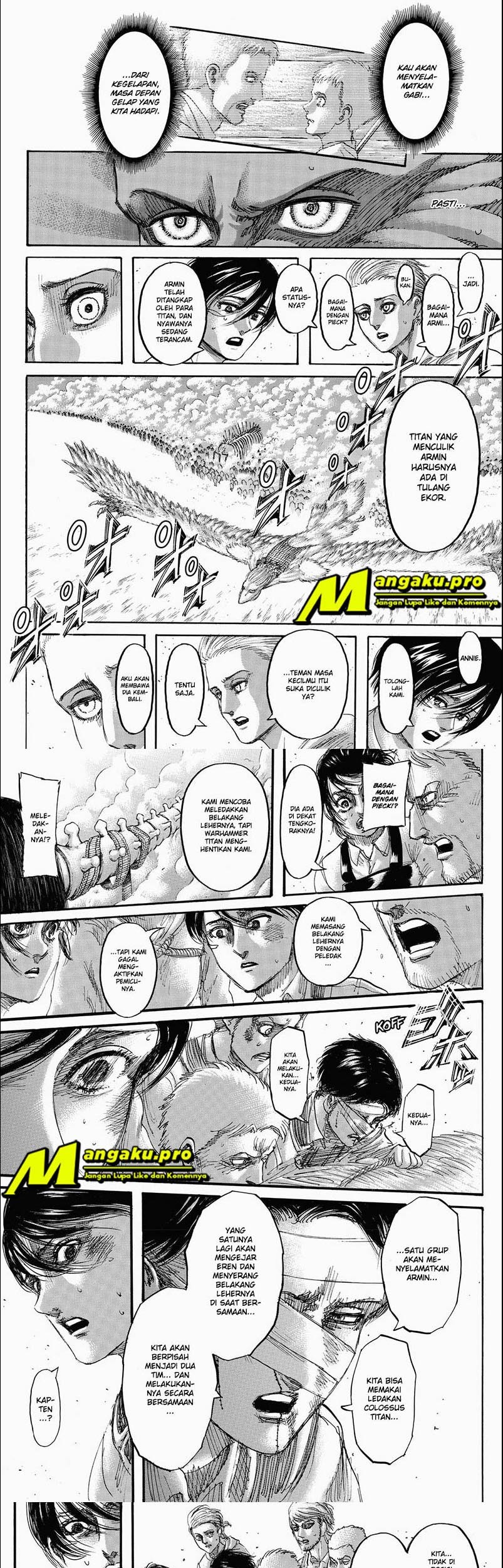 Shingeki no Kyojin Chapter 136.1 - halaman 4