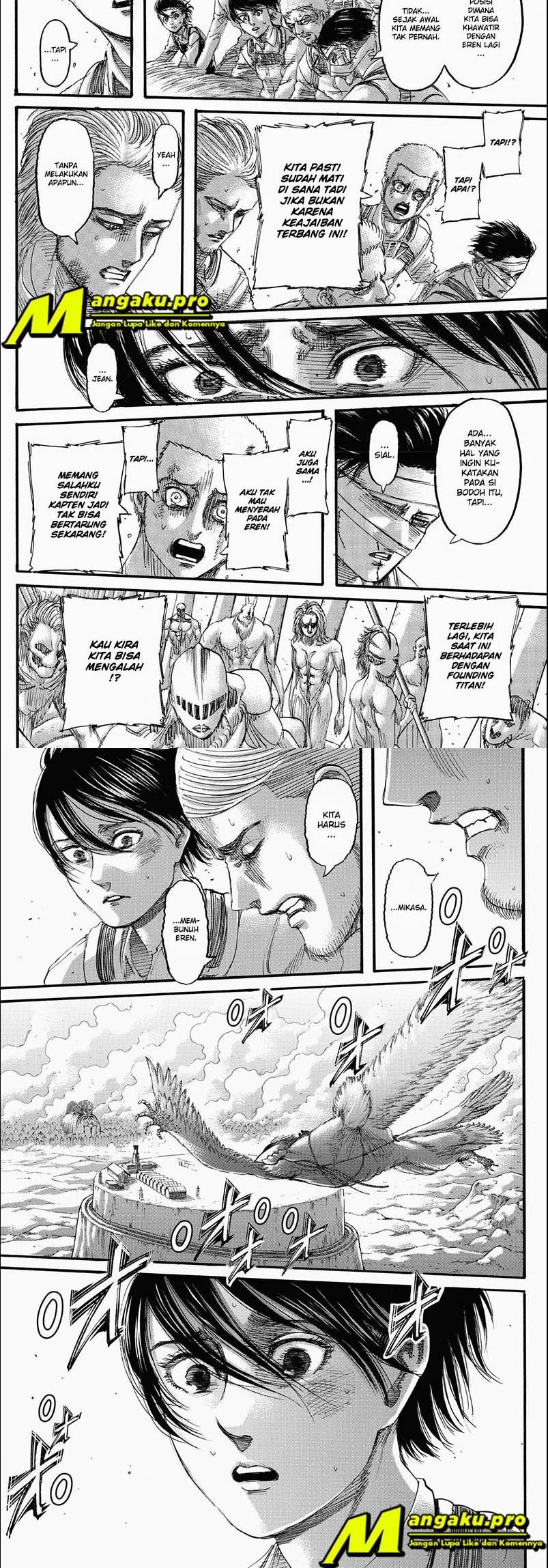 Shingeki no Kyojin Chapter 136.1 - halaman 5